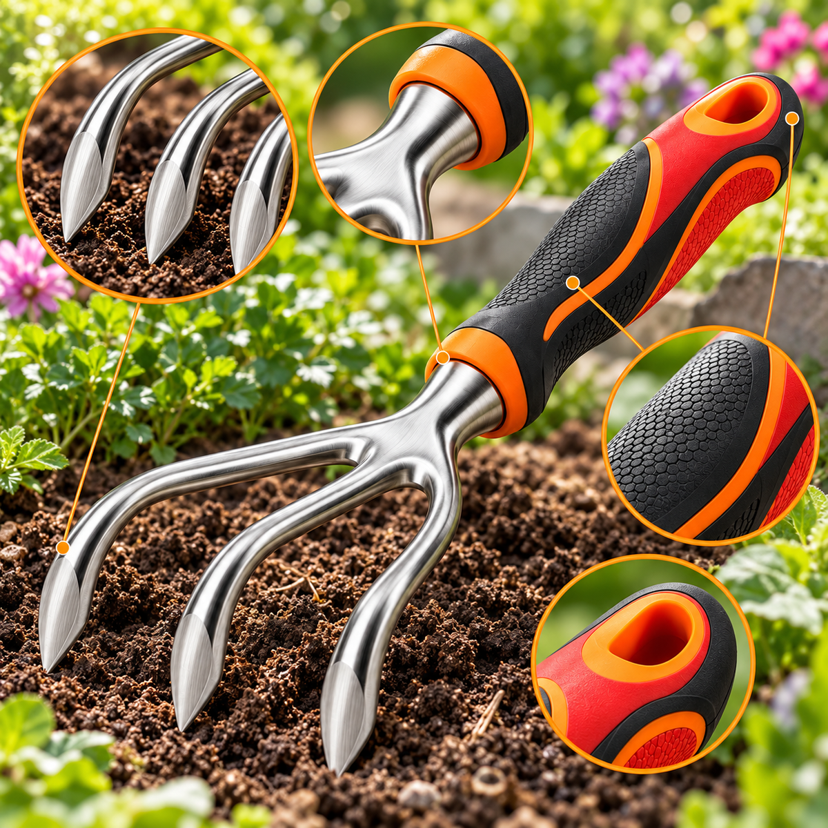 Emberpick® GroundCraft Hand Cultivator