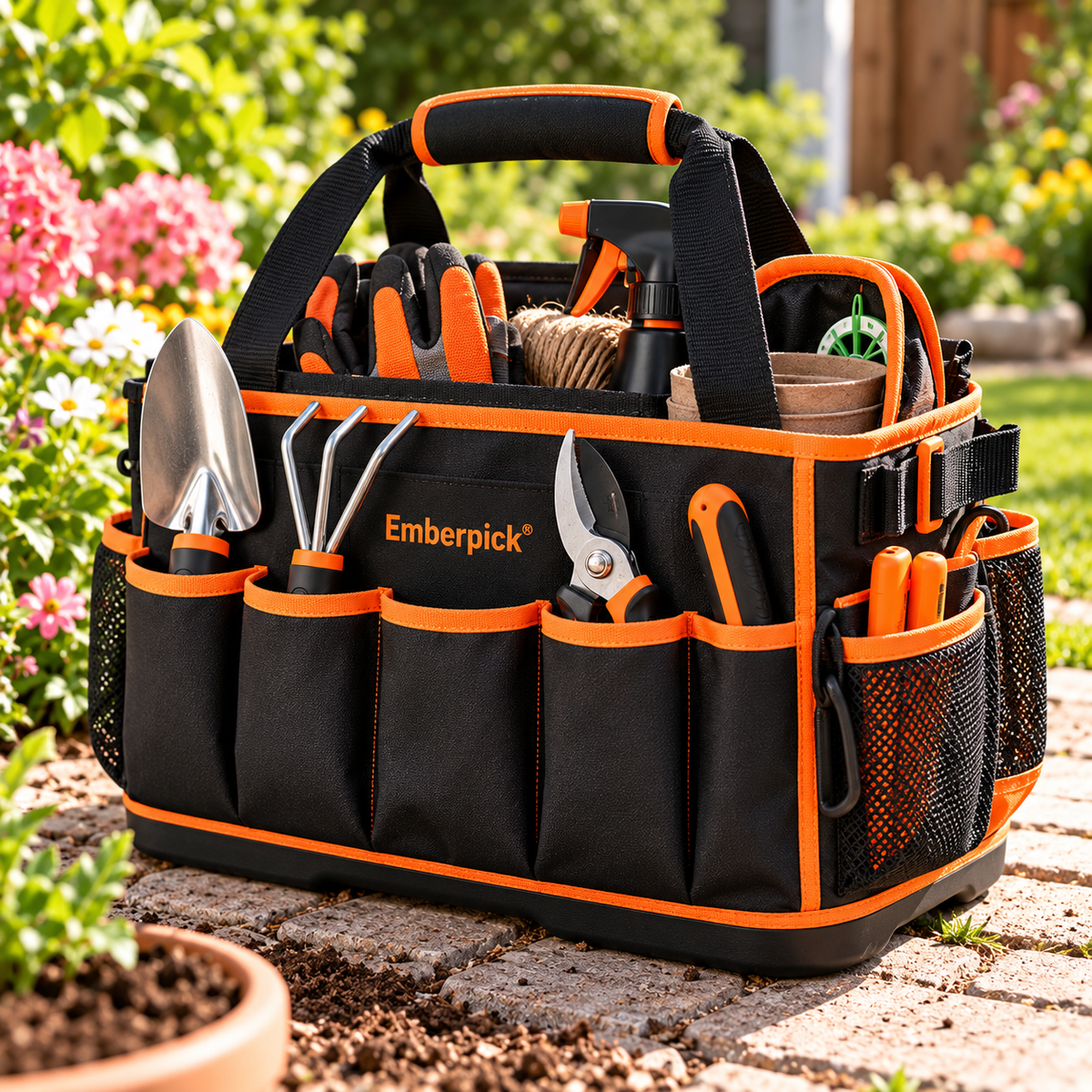 Emberpick® YardMate Garden Tool Tote