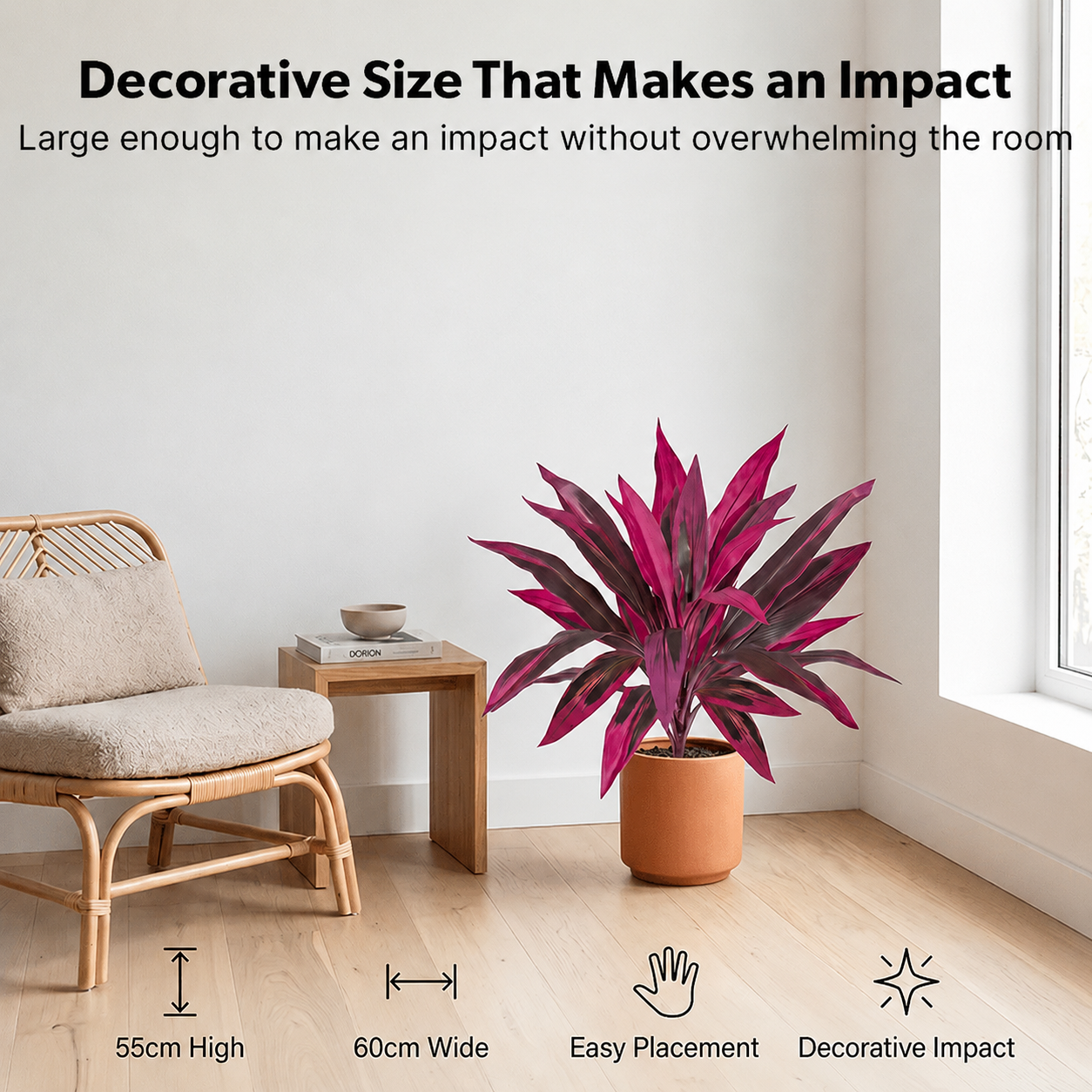 🎁  Last Day 50% OFF - Artificial Boston Fern & Dragon's Blood Tree Plants