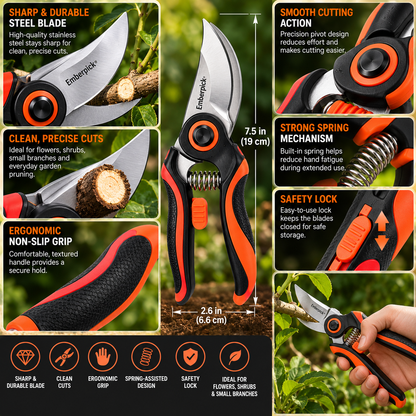 Emberpick® TrimEdge Pruning Shears