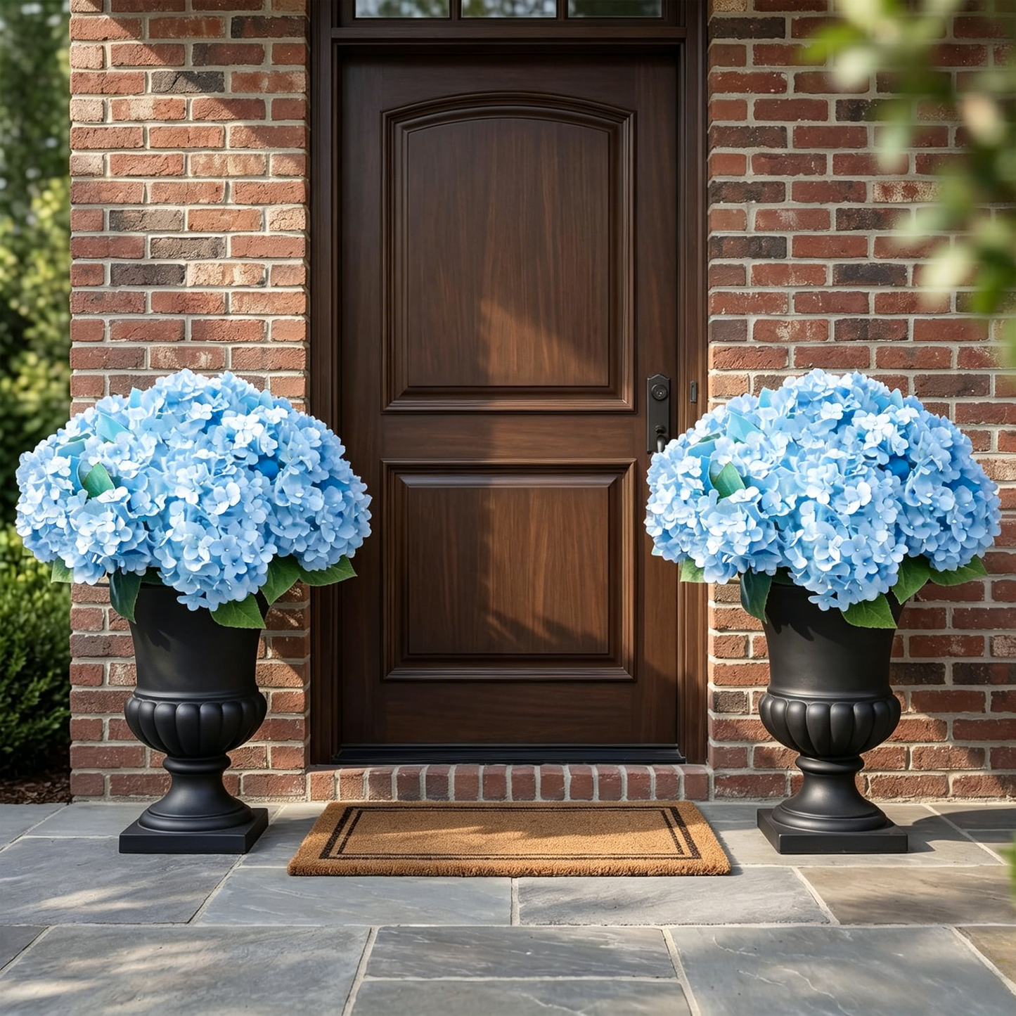 🔥Last Day 50% OFF🔥Artificial Outdoor Hydrangea Flowers - UV resistant, Waterproof, Windproof