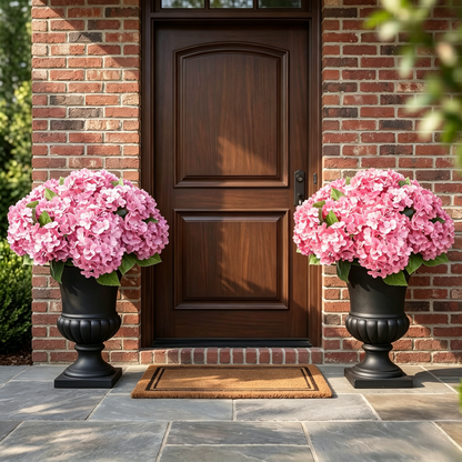 🔥Last Day 50% OFF🔥Artificial Outdoor Hydrangea Flowers - UV resistant, Waterproof, Windproof