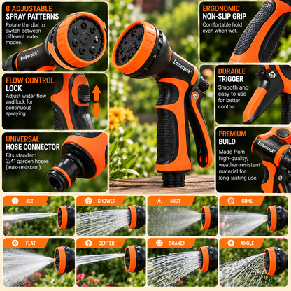 Emberpick® WaterEase Adjustable Spray Nozzle