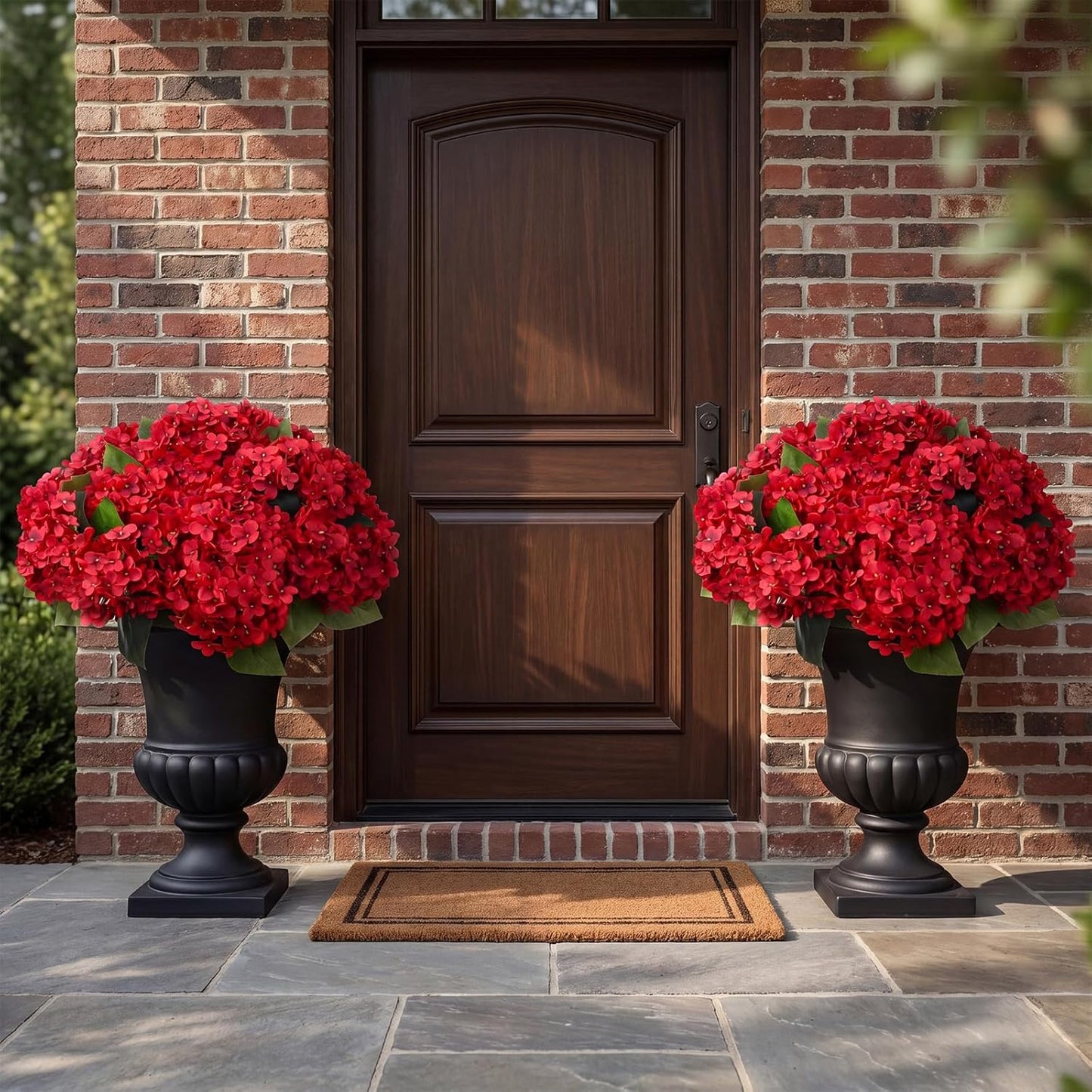 🔥Last Day 50% OFF🔥Artificial Outdoor Hydrangea Flowers - UV resistant, Waterproof, Windproof
