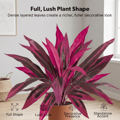🎁  Last Day 50% OFF - Artificial Boston Fern & Dragon's Blood Tree Plants