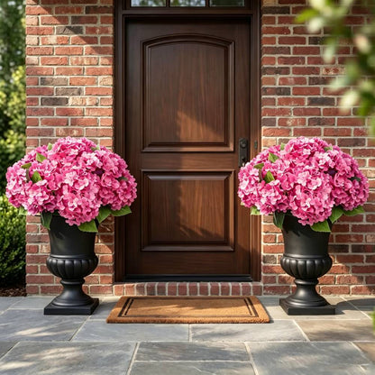🔥Last Day 50% OFF🔥Artificial Outdoor Hydrangea Flowers - UV resistant, Waterproof, Windproof