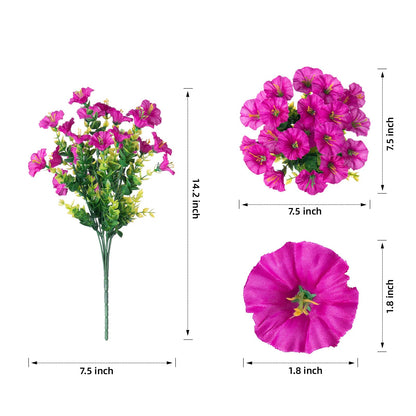 💥Last Day50% OFF💥UV Resistant Artificial Petunias Flowers