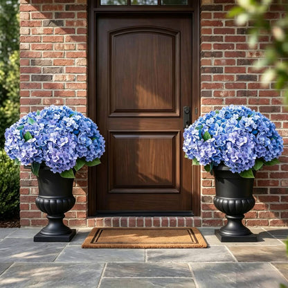 🔥Last Day 50% OFF🔥Artificial Outdoor Hydrangea Flowers - UV resistant, Waterproof, Windproof